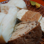 瀞 - がんもどき、厚揚げ、海老しんじょう(蒸し)、はんぺん(蒸し)