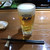 えん - まずは生ビールで喉を潤し（＾ν＾）