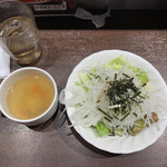 いきなりステーキ - スープ＆スモールサラダセット