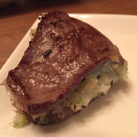 焼肉 433 - ネギタン塩焼き上がり