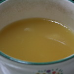 レストラン山崎 - ガーリックスープ