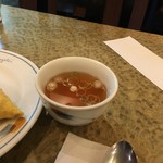 深川煉瓦亭 - スープ付き