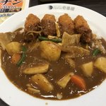 CoCo壱番屋 - グラマーの チーズ、カキフライ