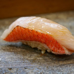 寿司栄 - 2019/2/9  伊豆稲取の金目鯛