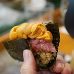 寿司栄 - 2019/2/9  浜中のウニとマグロ