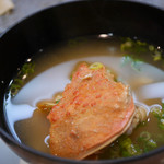 寿司栄 - 2019/2/9  カニ汁
