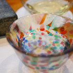 寿司栄 - 2019/2/9  ガラスのおちょこ