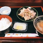 串焼 福 - 地どりの竜田揚げ定食