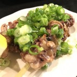 やきとり 武 - つなぎ 1串180yen