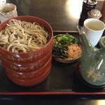 手打 神代そば - 割子そば（4枚）