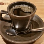 Jinenjo An - 食後のオーガニックコーヒー。