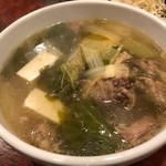 深夜食堂 京都商会 - テールスープ