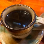 山小屋カフェ 風の道 - ホットコーヒー