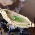 精進料理 慶月 - ◆進肴 粕仕立
      大根、人参、牛蒡、蒟蒻、芹、こも豆腐、竹炭麩、粟麩