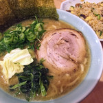 ゆき坊 - ランチ ラーメン＋半チャーハン 1,000円 大盛100円