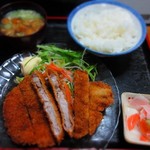 江戸家 - カツ定食　750円