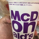 McDonald's - ゼロコーラ