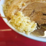 ラーメン二郎 - ニンニク少し