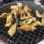 ホルモン さわ - タケノコ、焼いてます♪