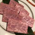 肉の割烹 田村  - 和牛上カルビ…だったかな