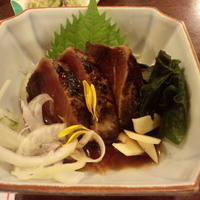 土佐料理 司 阪急グランドビル店 - よさこいセット(鰹のたたき)