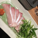 新橋 いっぱし - 鰤と水菜