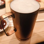 Sushidokoro Shintanaka - 生ビール