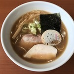 四代目麺処 ゆうじ - 鶏白湯醤油らーめん＠800円
