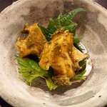 禅紫 - あわびの肝あえ