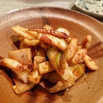 禅紫 - スルメイカしょうが醤油焼き