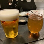 Niku yama - ビールとジュースで乾杯！2019/1