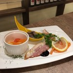 カジュアルフレンチバル ZEN - ランチ 前菜盛り合わせ