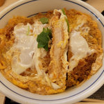 かつや 山梨甲府店 - かつ断面