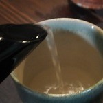 平尾台蕎麦処　えん - 蕎麦湯