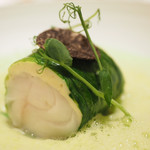 ロオジエ - 海苔巻きに見立てたハタのヴァプール