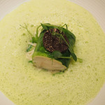 ロオジエ - 海苔巻きに見立てたハタのヴァプール