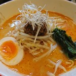 ラーメン雷蔵 - 赤坦々