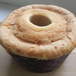 モンステラ - お土産のシフォンケーキ