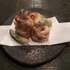 山食堂 - 料理写真:ヤリイカとタラの芽天ぷら（お一人様盛）800円