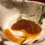 銀座 しのはら - ちり酢