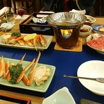 Tachibanaya - 夕食の華やぎ会席、二階のお食事処の橘さんにて