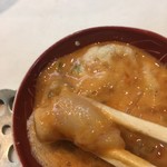 寿司栄 - 左、オニ海老はこんな感じ