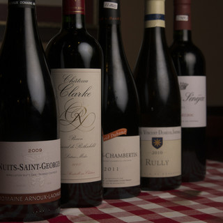 <こだわりのお肉に合うフランス産ワイン！>