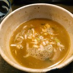 家系ラーメン クックら - スープ割でご馳走さま。
