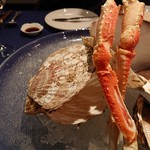 サロマ湖鶴雅リゾート - ホタテとカニ
      
      ホタテはサロマ湖産
      
      かなり大きい。甘いかんじ