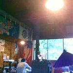 山の民 つづら - 古民家らしい かなり赴きある店内