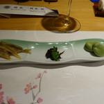 柳家錦 - 付き出し