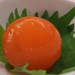 庵甫 - 卵の黄身　酒粕漬