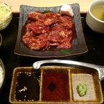 焼肉 すき焼き 純 - 国産ハラミ大盛定食