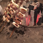 柳家 - 鴨の皮ねぎま